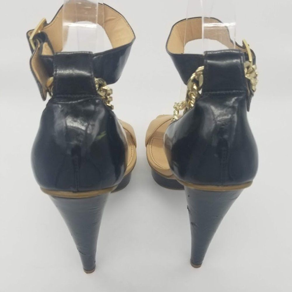 Colin Stuart Chain AnkleStrap Platform Heel/Size 7 - Picture 8 of 13